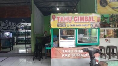 pedagang makanan di semarang