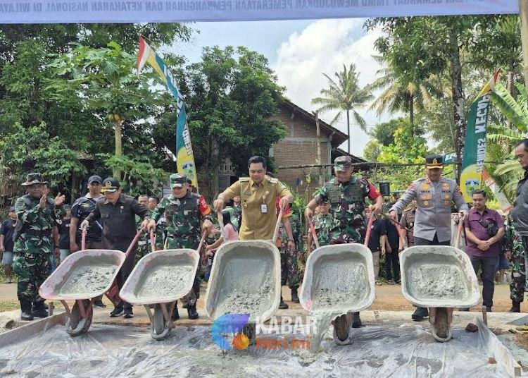 TMMD di Desa Kecapi Jepara Bangun Jalan 1.490 Meter, Anggaran Capai Rp 925 Juta 1 jepara 86