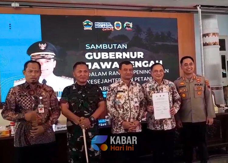 Wujudkan Swasembada Pangan di Pati, Gubernur Jateng Ungkap Sejumlah Poin 1 pati 30